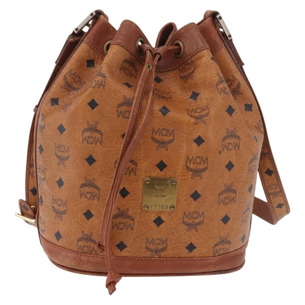 MCM Drawstring Leather